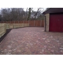 block paving and parking garage